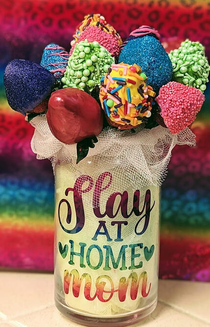 Lisa Frank Inspired Bouquet